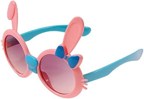 Nishine 2 paketa za djevojčice Cartoon Animal Sunglass sa pletenom trakom za glavu set Baby Daily Beach