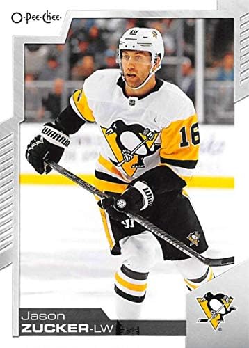 2020-21 O-pee-chee 407 Jason Zucker Pittsburgh Penguins NHL hokejaška trgovačka kartica