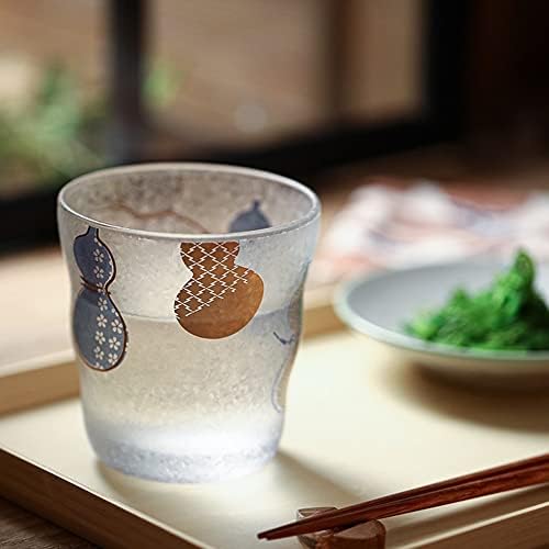KIKYOYA Cold sake Cup japanski sake Glass Cup Premium Glass Made in Japan tradicionalni uzorak ručno rađeno posuđe za piće delikatna Poklon kutija