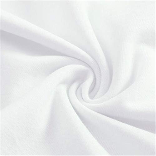 Bijela ljetna jesenska bluza majica za žensko odjeću s kratkim rukavima Crewneck Medieeval Renaissance Seljačka parnapunka Bluza 3e 3e l