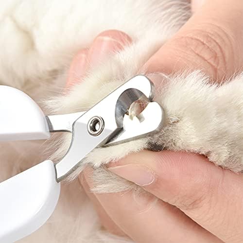 QIYADIN makaze za nokte za mačke sa nagnutom oštricom za male životinje, makaze za nokte za kućne ljubimce & trimer za kandže za komplet za njegu Doma, profesionalni alat za dotjerivanje šteneta zeca