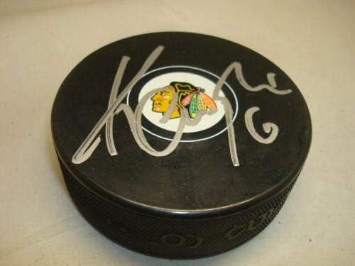 Michael Kempny potpisao Chicago Blackhawks Hockey pak s potpisom 1B-autogramom NHL Paks