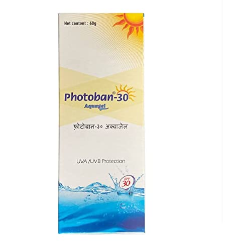 Photoban-30 Aquagel UVA / UVB zaštita od Sunca za zaštitu od prištića 60 gm