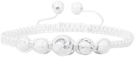 Prirodne kamene perle tkane narukvice Charm zglob bangle djevojke Oprema za žene Formalne narukvice za žene