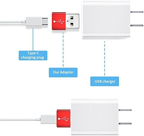 Boxwave adapter kompatibilan sa tinejdžernim inženjerskom TX-6 - USB-A do C portchanger, USB tip-C OTG USB-a Pretvori podatke o punjenju - Metalno srebro