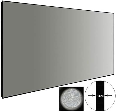 N / A 2,35: 1 Format 4K tanki okvir Projekcijski ekran fiksnog okvira sa ekranom Cinema sive okvira
