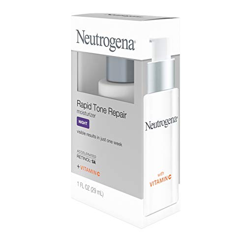 Noćna krema za brzo obnavljanje tona Neutrogena sa retinolom, vitaminom C i hijaluronskom kiselinom