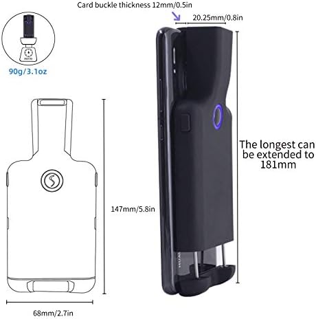 Symcode Bluetooth 2D barkod skener 1D 2D QR bežični prenosivi skener za čitanje barkoda za pametne telefone