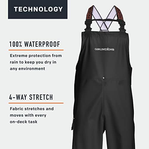Grundens muške hlače za komercijalni ribolov Neptune | vodootporne, podesive