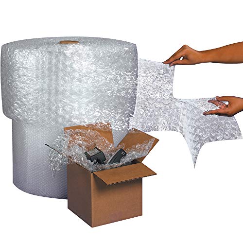 Aviditi mjehuriće za jastuke za jastuke, 16 inča x 250 stopa, 1/2 Veliki mjehurić, perforiran svakih 12 inča, za pakiranje, otpremu i kretanje
