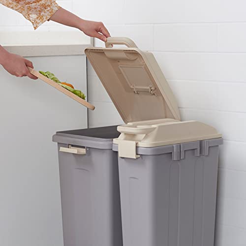 Spajanje suhog i mokrog sortiranja kanta za smeće može uredska kuhinja hodnik Javna velika kuhinjskog otpada