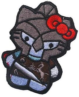 Hello Kitty kao maximus gladijator vojne kuke taktike MORALE vezeni flaster