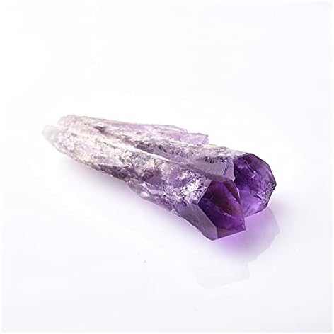 Ertiujg husong312 1pc Natural Amethyst Kvarcne klasteri Mineralni kristalni kristalni štapići Raw Crystali Mineralni uzorak Izlječenje kamena ukras za uređenje