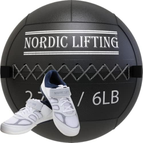 Nordic Lifting Wall Ball 6 lb paket sa cipelama Venja Veličina 7-Bijela