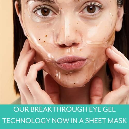 Patchology Hydrogel maska za lice sa kanabisom i Sativa Seed Oil Chill Mode - gel maska za lice za žene i muškarce za smirivanje i vlaženje kože. 1 izbroj.
