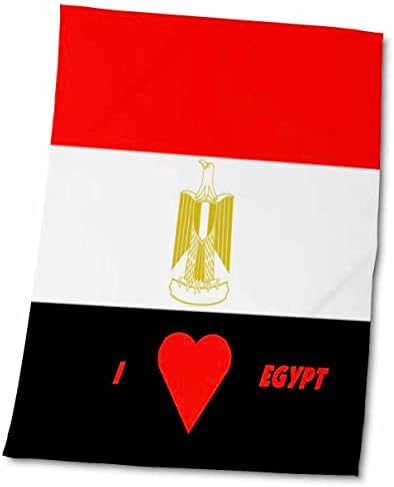 3Droza Florene ljubav prema državi zastava - Volim Egipat - ručnici
