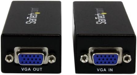 Startech.com VGA preko CAT5 Extender - 250 ft - 1 Lokalna i 1 daljinska jedinica - VGA video preko Ethernet Extender Kit Crna