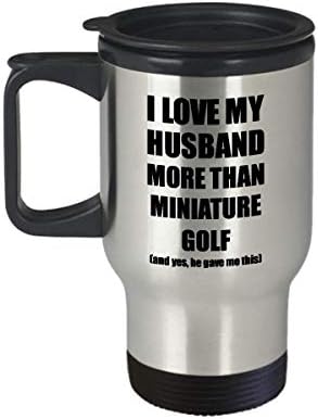 Minijaturna golf supruga putovanja smiješna valentinovna poklon ideja za mog supružnika ljubavnika od muž
