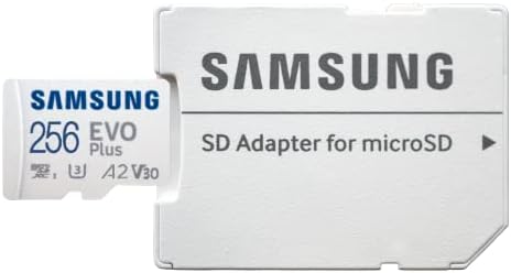 Samsung Evo Plus 256GB Micro SDXC klasa memorijske kartice 10 radi sa Android Galaxy mobilnim telefonima A10e, A10S, A30S, A50s, A90 5G paket sa svime osim Stromboli MicroSD & čitač SD kartica