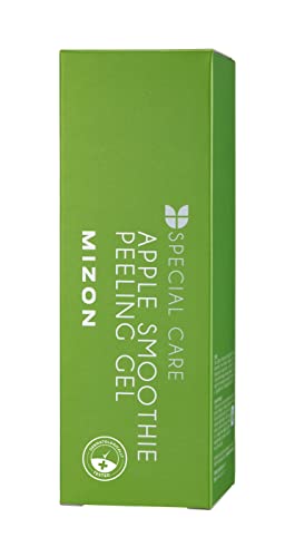 MIZON Apple Smoothie Gel za piling, glatka koža, sjajna koža, elastičnost, prirodni piling. Blagi Piling, Nježni