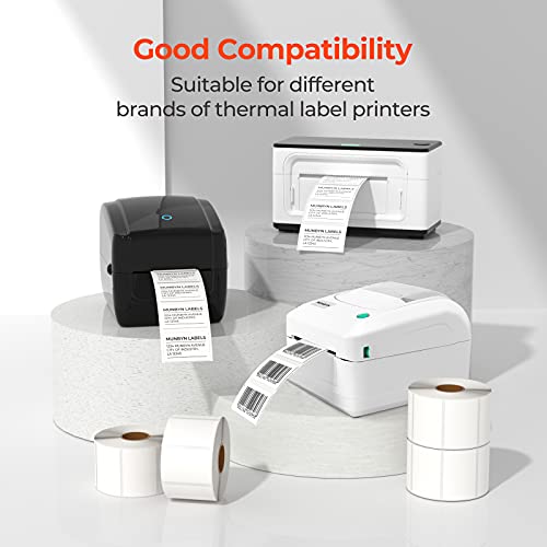MUNBYN 2.25 in x 1.25 Inch direktne termalne naljepnice, termalne naljepnice za samoljepljivu adresu, BPA & amp;BPS Besplatni termo papiri za barkod-1 rola, 1000 etiketa