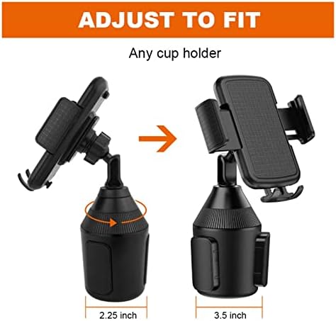 Arulax Car Colleds Auto držač mobitela Weather 2023 CUP iPhone Holder Fit za iPhone 13 14 Pro Max 12 11 XR