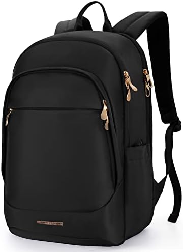 Lagani ruksak za Laptop za putovanja avionom žene, 15,6 inčni ruksak za Laptop protiv krađe sa USB rupom za punjenje, vodootporna Fakultetska torba za knjige, Crni računarski ruksaci velikog kapaciteta za rad, plava