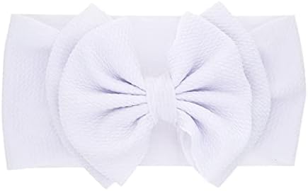 OCCOKO Baby Solid Bowknot rastezljivi šešir za djevojčice novorođena oprema trake za glavu 1PC Baby Care