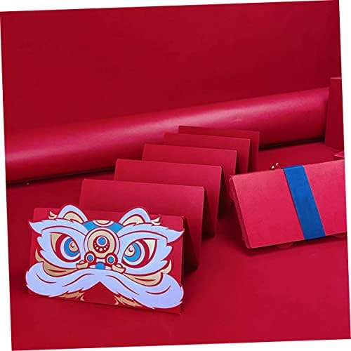 NOLITOY crvena koverta Kineski dekor kineska crvena koverta 2022 kineska koverta za vjenčanje