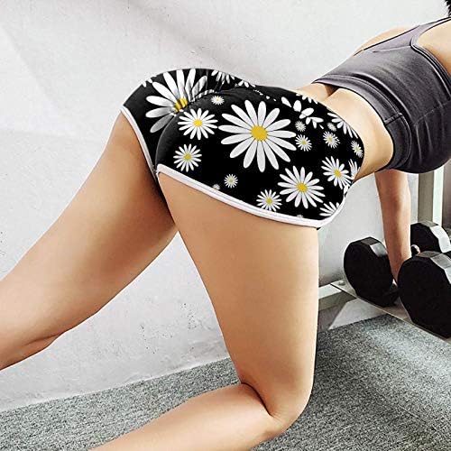 MIASHUI Bell Bottom yoga hlače za žene visokog struka Yoga lifting kratke hlače za zadnjicu fitnes