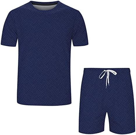 Xiloccer muns sportska odjeća za ljetne odjeće 2 komada set kratkih rukava i kratke hlače JOGGNG Set Duks set muške sportske odjeće