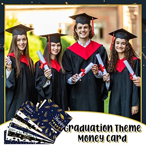 Set kartica za diplomiranje od 400 komada uključuje 200 Graduatuon kartica i 200 naljepnica za omotač i zaptivanje