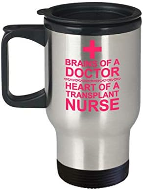 Transplantantna medicinska sestra za putovanja / pokloni-medicinska sestra zahvalnost Šalice / poklon-mozak