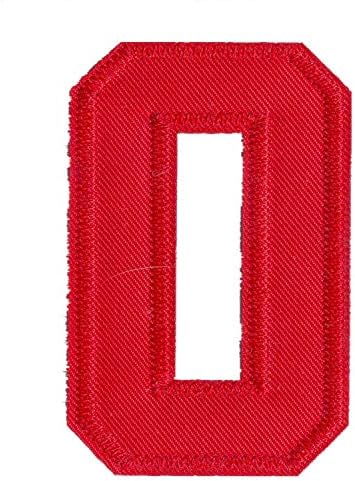 Amigoyo 3 inčni crveni broj 9 željezo na dresu jakne za majicu Jeans flasteri izgrađeni ručno izrađeni zanatski zanat DIY dodatna patch 9