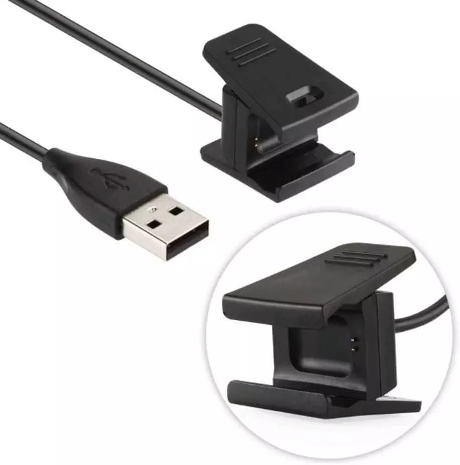 [2-pack] Kabl za punjač Kompatibilan sa FITBIT CHARGE 2, zamjena USB punjenja postolje za postolje za postolje za pametne satove FILBIT CHARGE 2