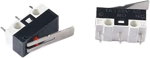 Mikro prekidači 100kom granični prekidač prekidač 1a 125V AC Prekidač za miš 3pins mikro prekidač