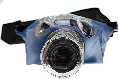 Navitch blue dslr slr vodootporan podvodni kućište / poklopac torbica za suhu torba kompatibilna sa Canon