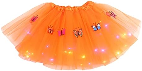 Djevojke dječje meko flaffy tutu suknje za malinu blistavu zabavu karneval djevojka mreža tutu