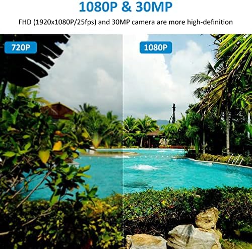 Yisence Tech vodootporne kamere Podvodne kamere Full HD 1080P 30MP video rekorder 10ft vodootporni digitalni