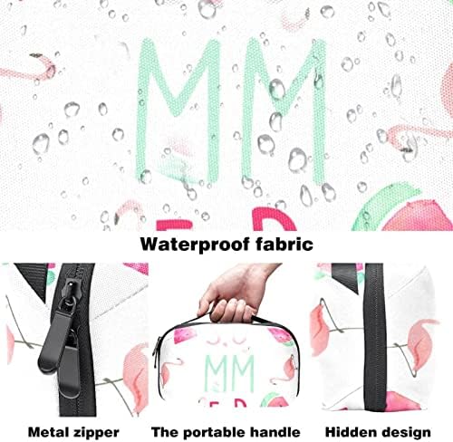 Make up torba, kozmetička torba, vodootporna torba za šminku Organizator, ljetna ružičasta flamingo lubenica lijepa