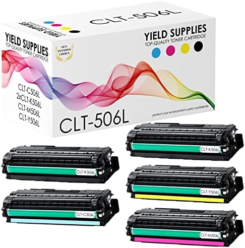 Prinos Supplies kompatibilni štampač CMYK+K Toner kertridži zamena za Samsung CLP-680ND CLX-6260FD-6260FW upotreba u CLT-C506L-C506S 2x K506L-K506S M506L-M506S Y506L-Y506S