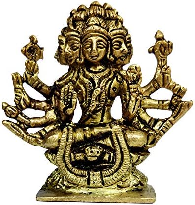 Aakrati Devyom Brass Idol Gayatri : rijetka kolekcionarska statua majke Vede