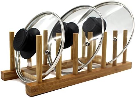 Unutarnji bambusovi drveni Regali za tanjure držač stalka za jelo kuhinjski ormar Organizator za jelo/tanjir/zdjelu/šolju / poklopac lonca/dasku za sečenje