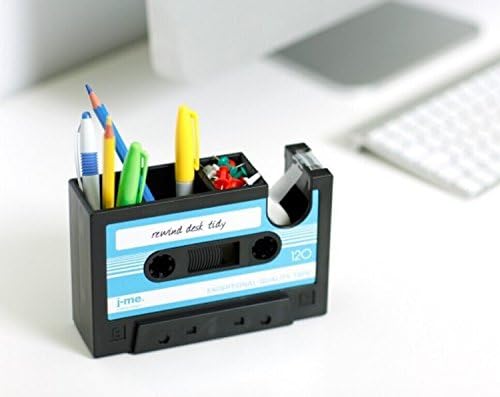 Kreativni nosač olovke za kasetu, retro kaseta za kasetu, pribor za kasete uredni spremnik, uredski materijal Organizovanje olovke za olovke