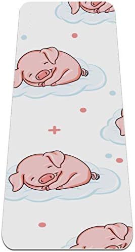 Siebzeh svinja životinja San Premium debeli Yoga Mat Eco Friendly gumene zdravlje & amp; fitnes non Slip