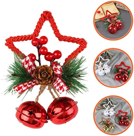 TENDYCOCO Božić viseće zvono Božić zvono privjesak vrata božićno drvo viseći ukras