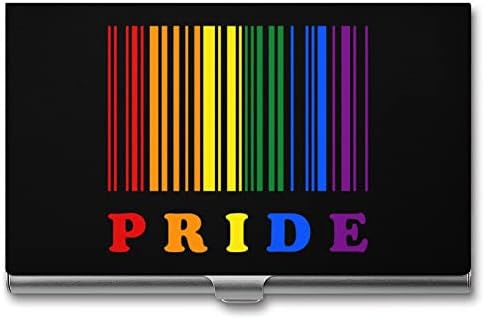 LGBT Pride barkod štampana poslovna lična karta držač kućišta Zaštitna kutija Organizator preklop za muškarce žene