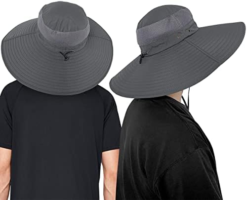 2 paket super široki podružnica UPF50 Zaštita od sunca prozračna šešir za ribolov, planinarenje, vrtlarstvo