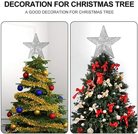 Star Nakit izvrsne željeznog umjetničkog božićnog stabla ukras stablo za slaviti božićni dekor na otvorenom