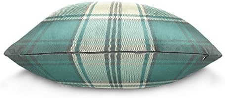 Vrhunski stolarski pleteni tkaninski piksel Velvet Plish bacač jastuk za jastuk - 18 x 18 - Nevidljivi